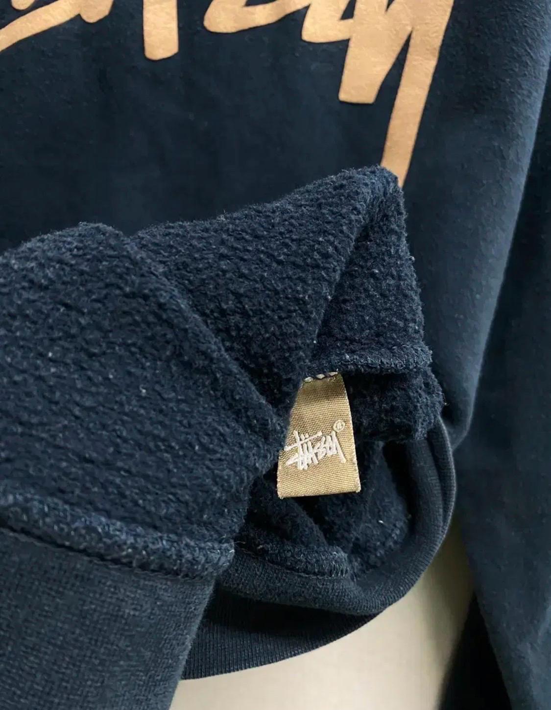 스투시 Stussy 빅로고 스웻 후드 L 6
