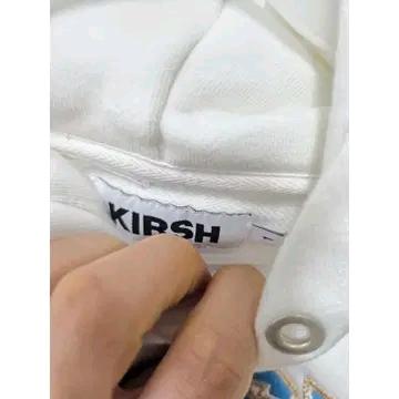 L 키르시 화이트 크롭 후드티 C481 3