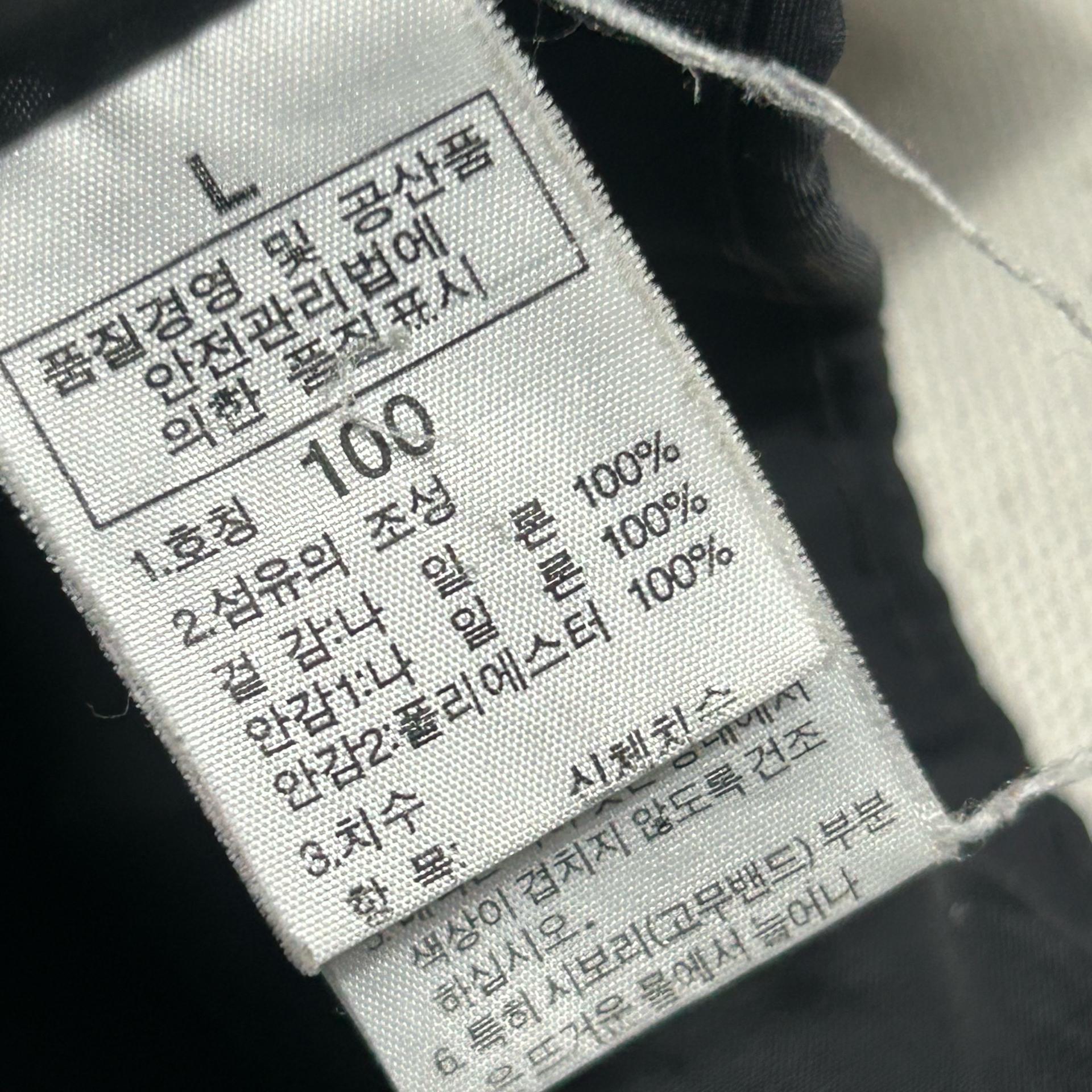 100 노스페이스 블랙 바람막이 6