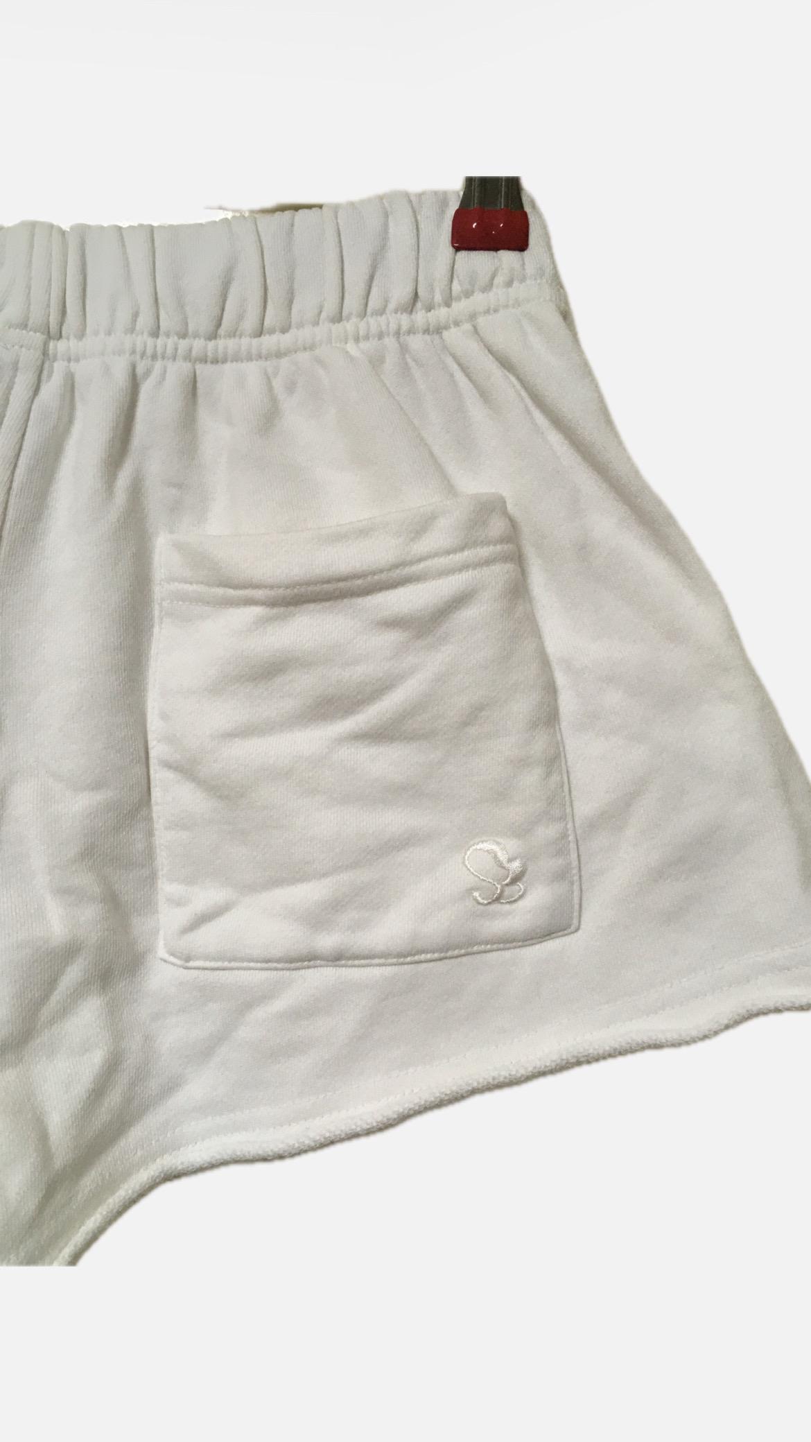 썬번프로젝트 Tie Raw-cut Sweat Shorts 6