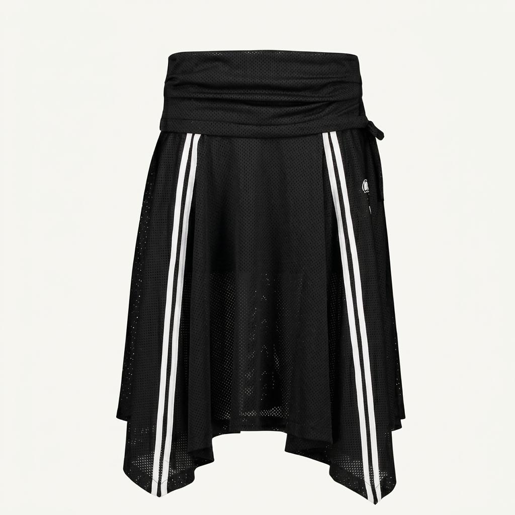 셋업이엑스이 33 SPORTY SKIRT BLACK