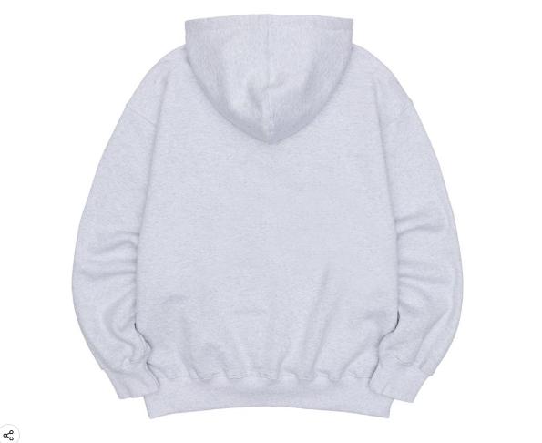 스컬프터 Effin No Peeking Hoodie White Melange  4