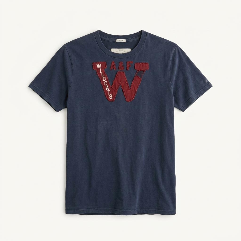 아베크롬비 A&F W 네이비 티셔츠 XL 1