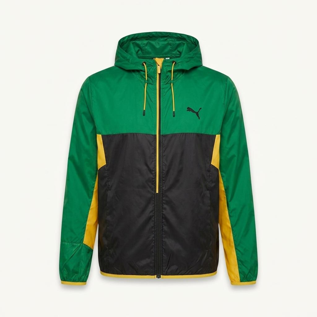 푸마 puma 배색 바람막이 윈드 재킷 L 1