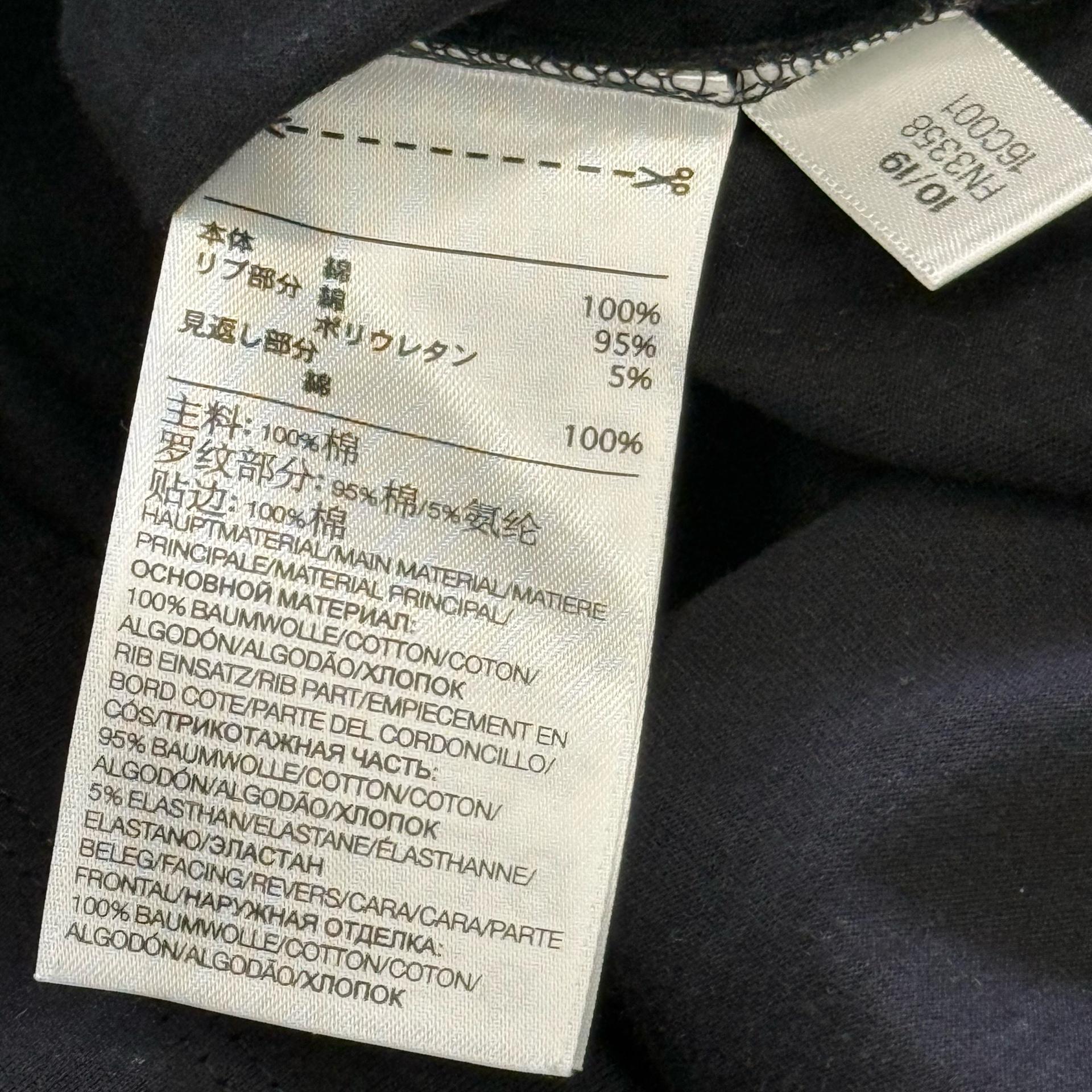 M Y-3 블랙 반팔 티셔츠 6