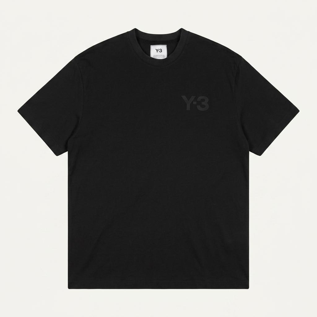 M Y-3 블랙 반팔 티셔츠 1
