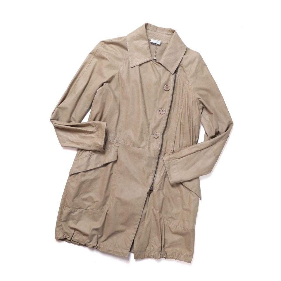브루넬로 쿠치넬리 Brunello Cucinelli Leather Half Coat   가 2