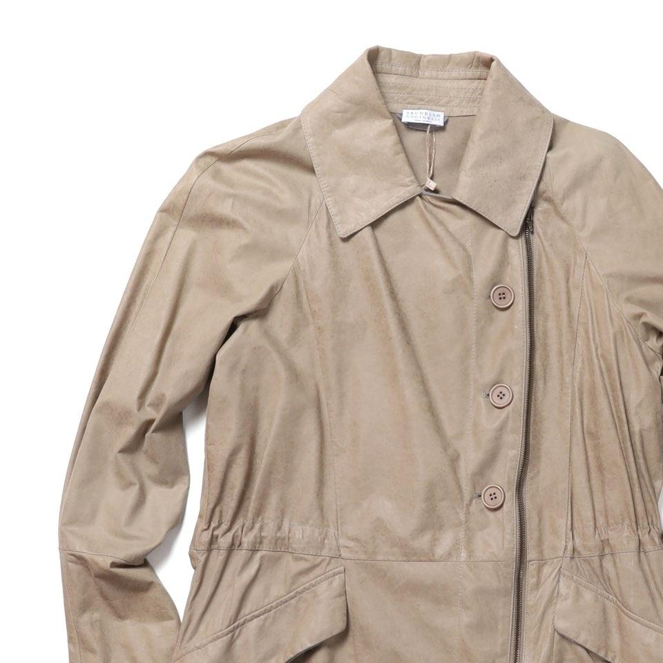 브루넬로 쿠치넬리 Brunello Cucinelli Leather Half Coat   가 5