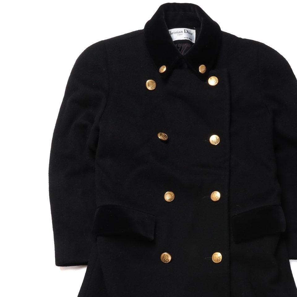 크리스찬 디올 Christian Dior Double Breasted Wool Coat 3