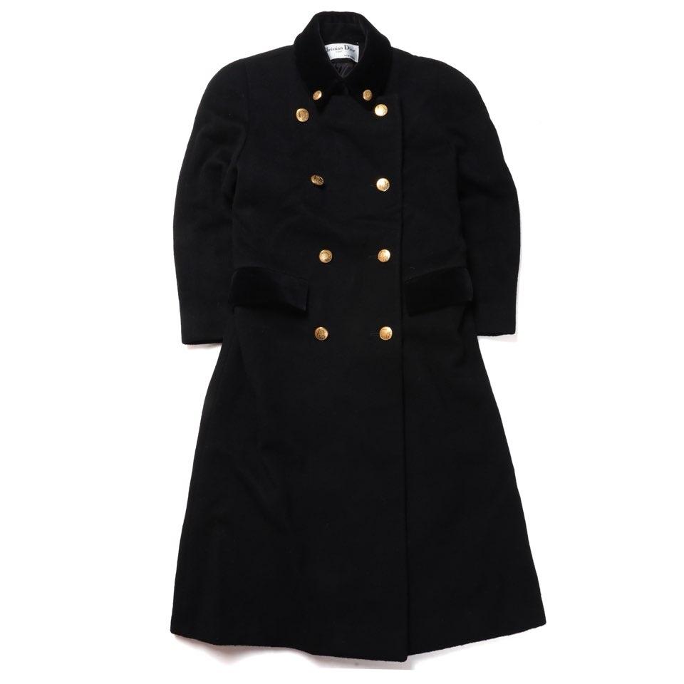 크리스찬 디올 Christian Dior Double Breasted Wool Coat 2