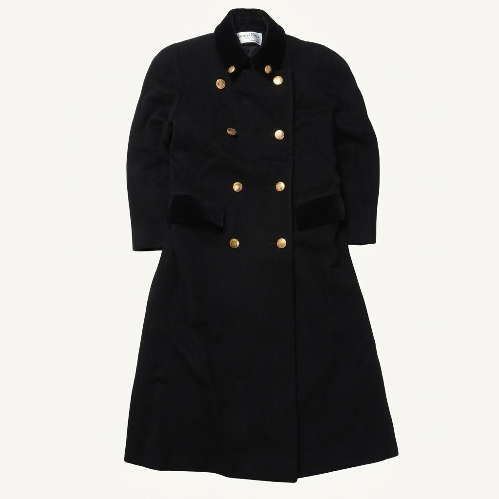 크리스찬 디올 Christian Dior Double Breasted Wool Coat 1
