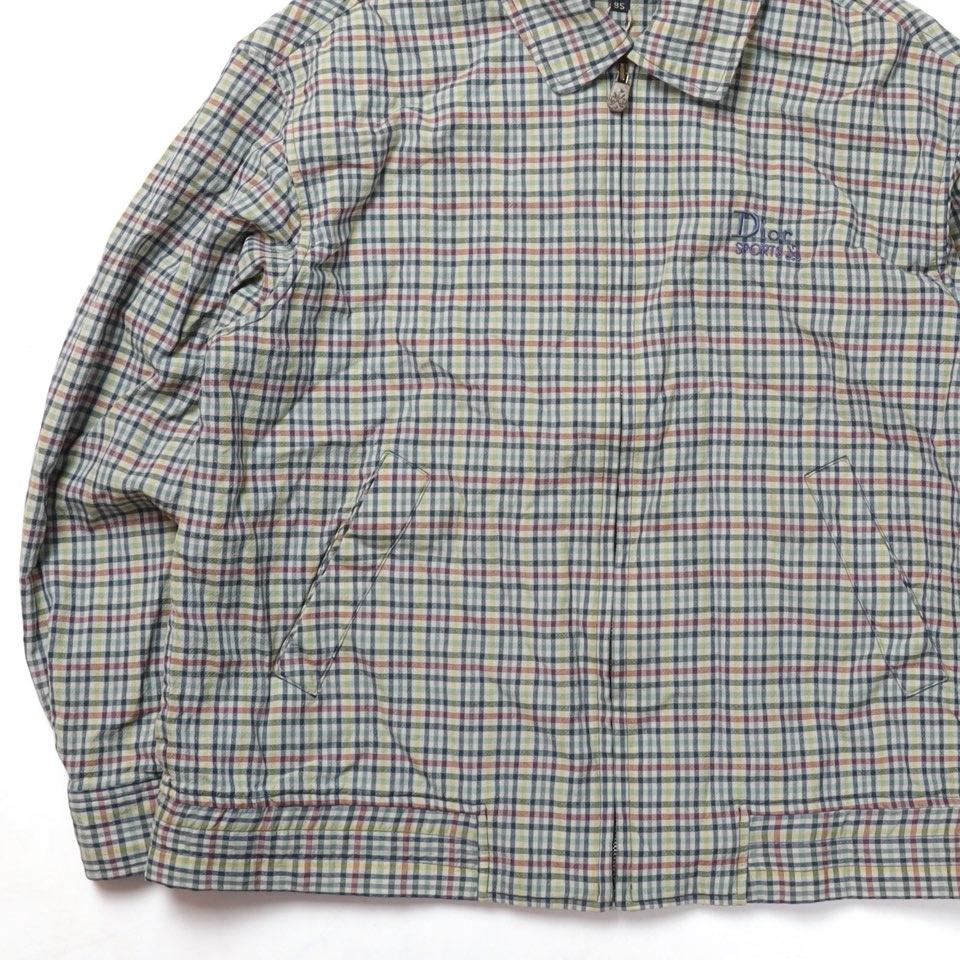 크리스찬 디올 Christian Dior Check Logo Blouson Jacket 4
