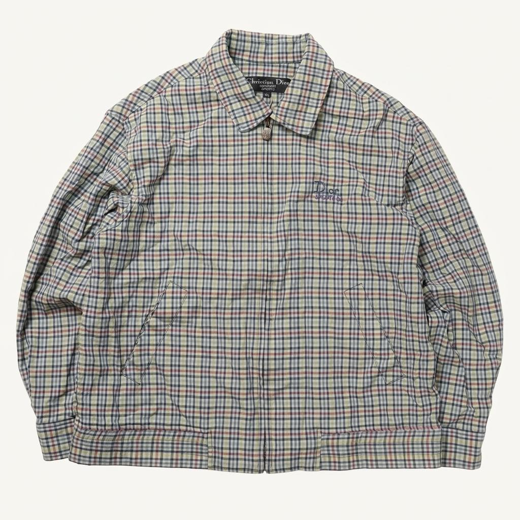 크리스찬 디올 Christian Dior Check Logo Blouson Jacket 1