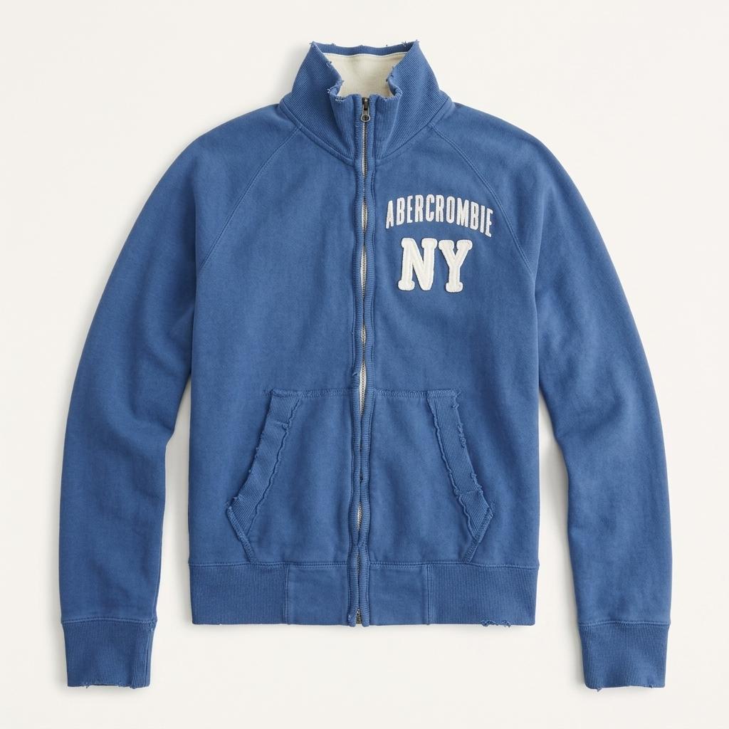 아베크롬비 Abercrombie & Fitch Logo Zip Up 1