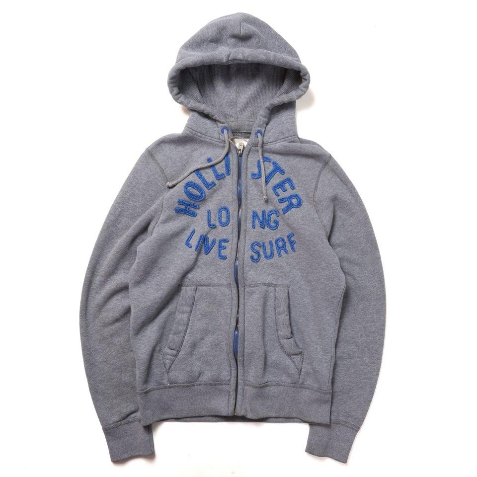 홀리스터 Hollister Logo Hood Zip Up 2