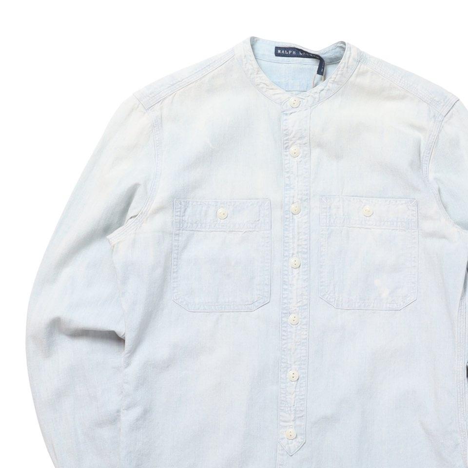 랄프로렌 Ralph Lauren Denim Non Collar Shirt 3
