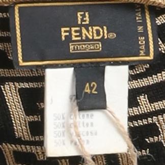 펜디 Fendi Rayon Blended Half Sleeve Cardigan Set Up 10