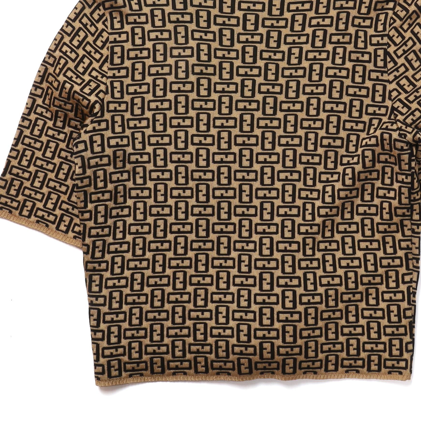 펜디 Fendi Rayon Blended Half Sleeve Cardigan Set Up 7