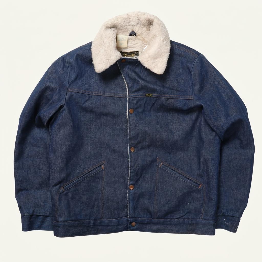 랭글러 Wrangler Sherpa Denim Jacket 1