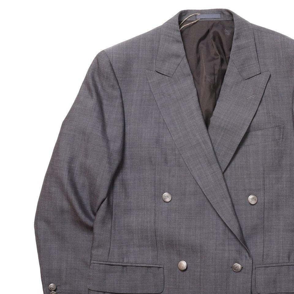 버버리 Burberry Gold Button Double Breasted Wool 3