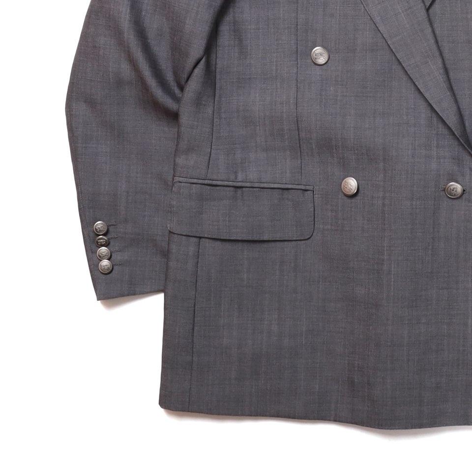 버버리 Burberry Gold Button Double Breasted Wool 4