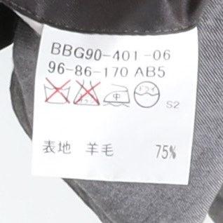 버버리 Burberry Gold Button Double Breasted Wool 10