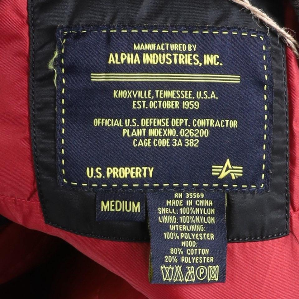 알파 인더스트리 Alpha Industry MA-1 Jacket 8