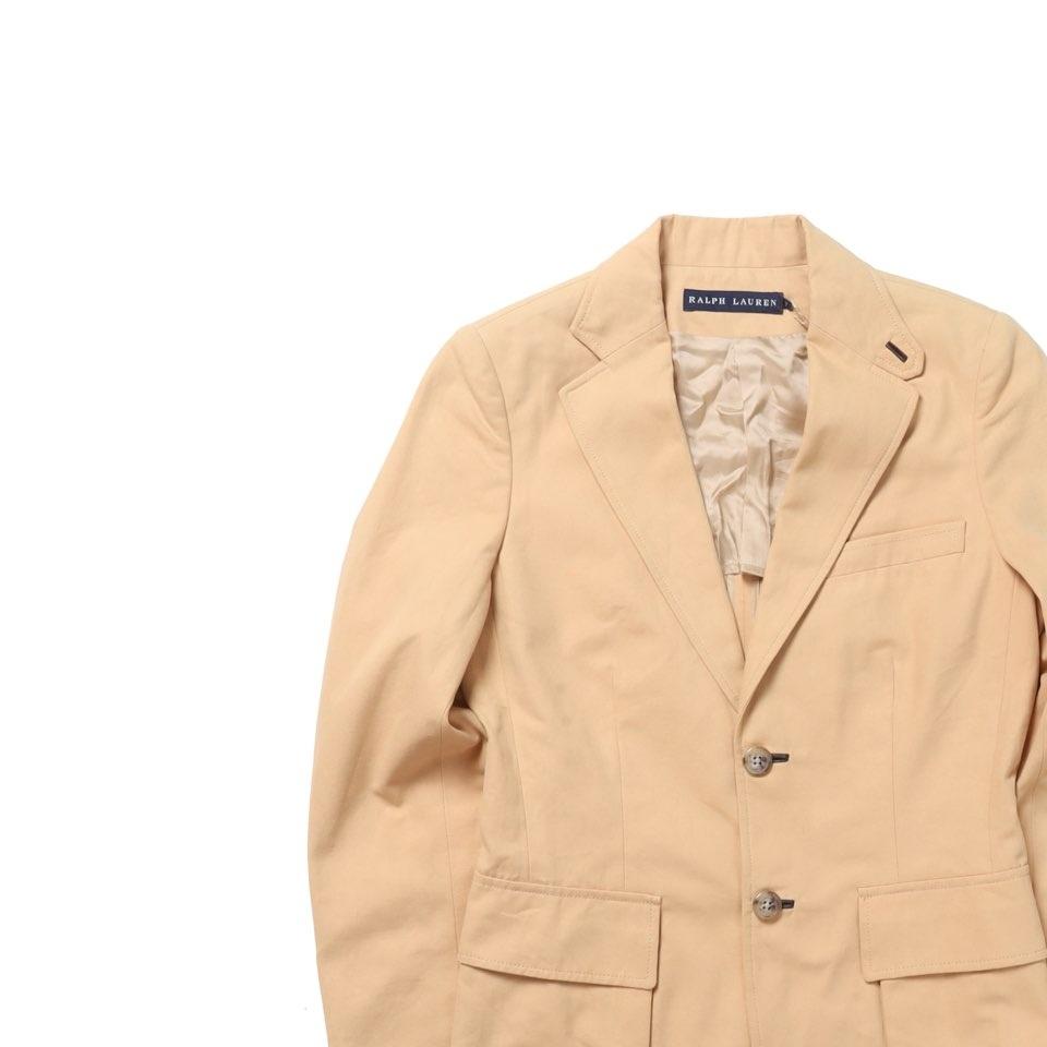 랄프로렌 RALPH LAUREN 2B Cotton Blazer 3