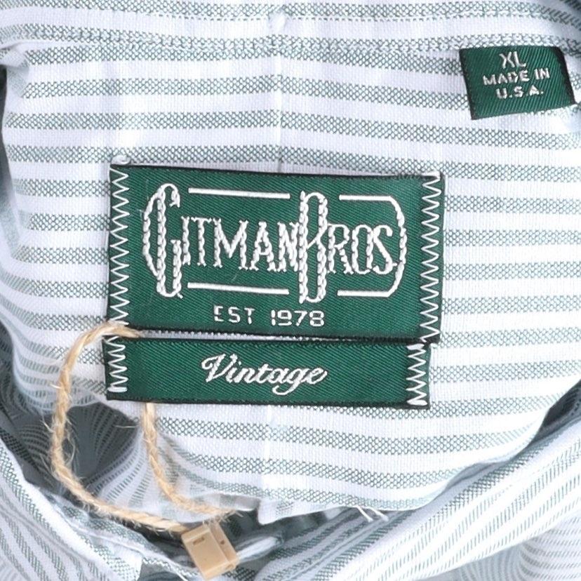짓먼브로스 Gitmanbros Stripe Cotton Shirt 8