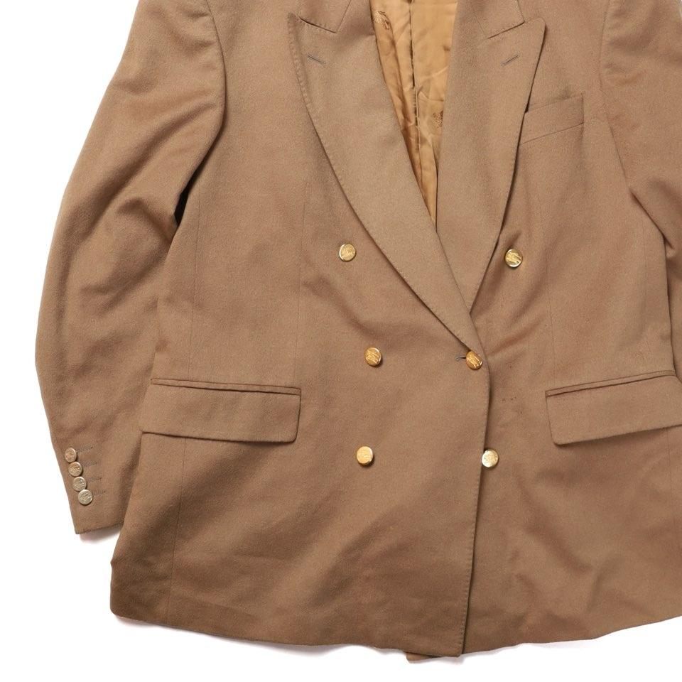버버리 Burberrys Double Breasted Gold Button Wool 4