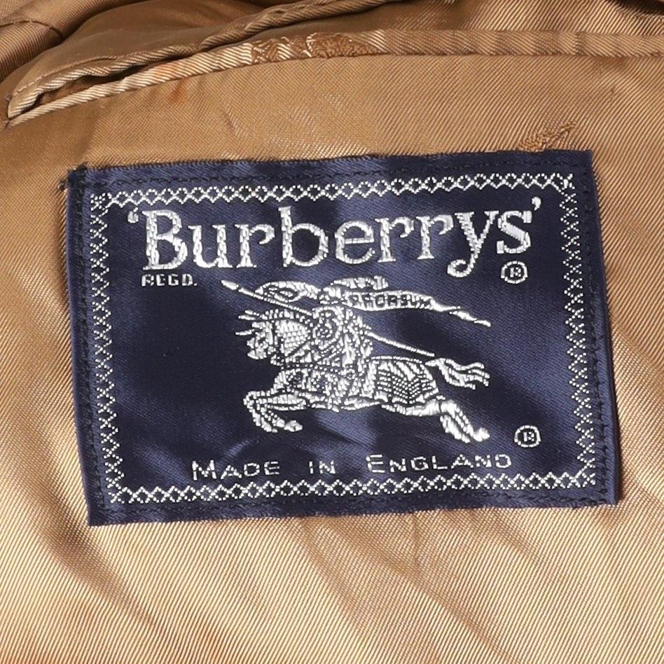 버버리 Burberrys Double Breasted Gold Button Wool 8
