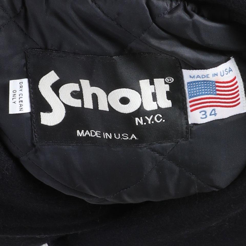 쇼트 Schott Wool Coat 8