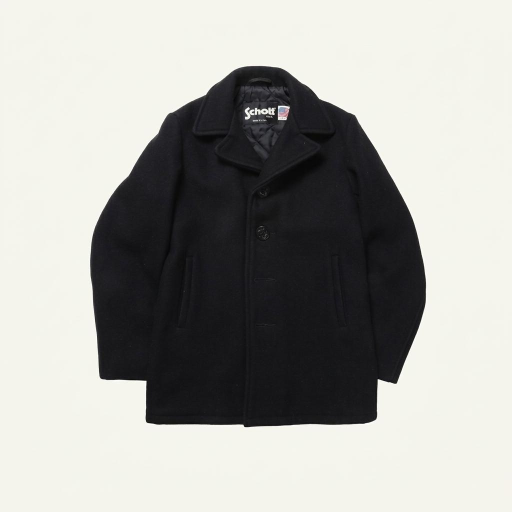쇼트 Schott Wool Coat 1