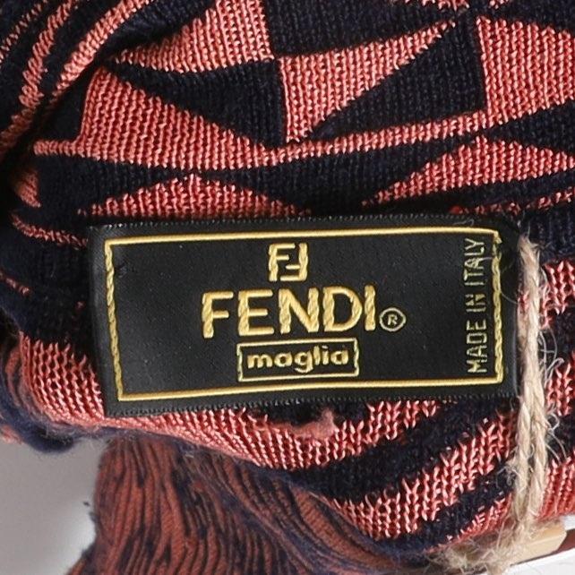 펜디 Fendi Aztec Wool Cardigan 8