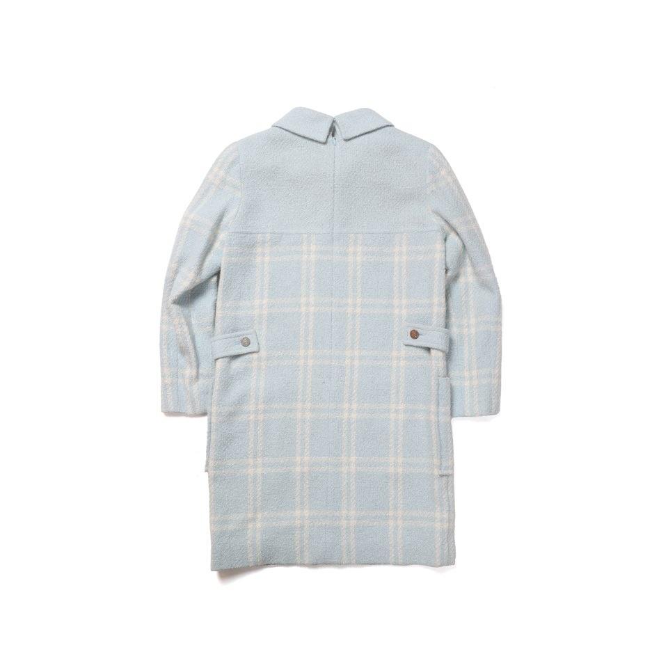 꾸레쥬 Courreges Mohair Wool Check Dress 5