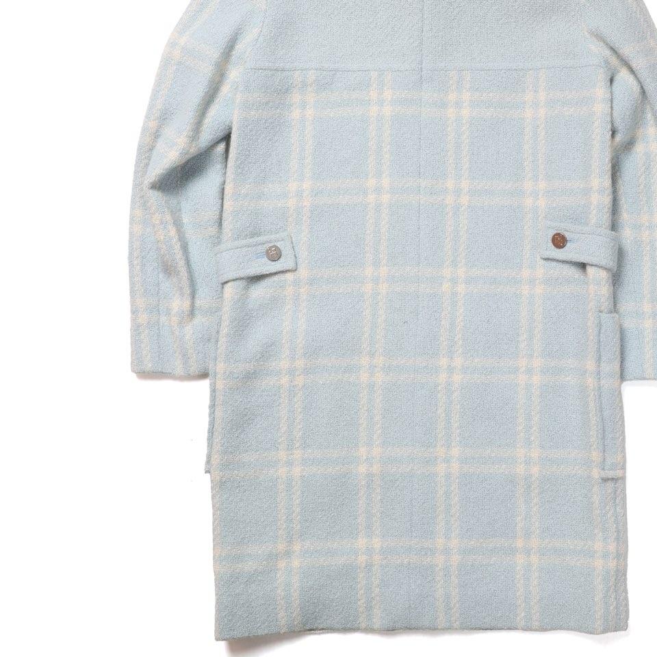 꾸레쥬 Courreges Mohair Wool Check Dress 7