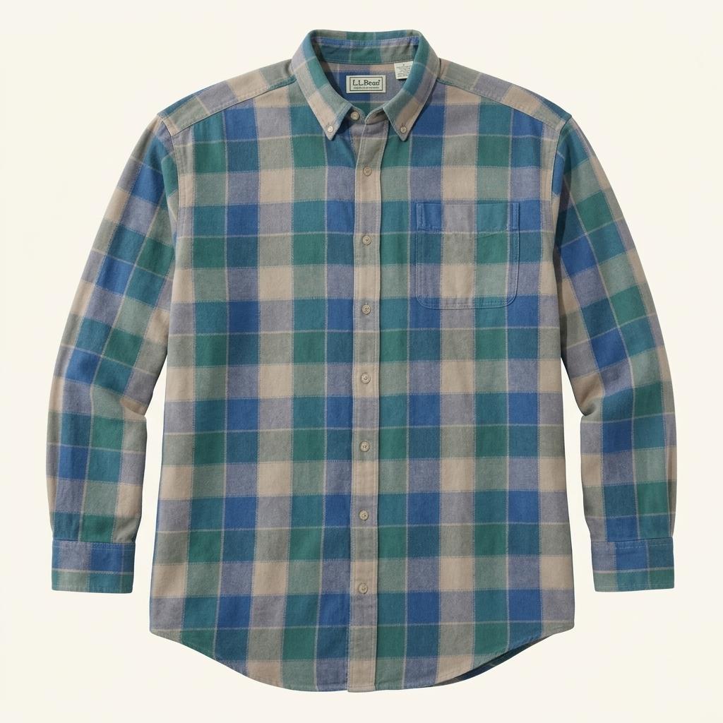 엘엘빈 L.L.Bean Check Shirt 1