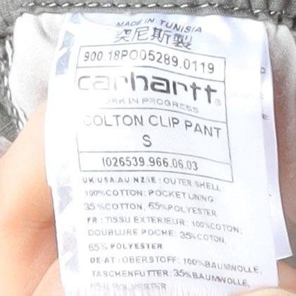 칼하트 Carhartt Colton Clip Pants 8