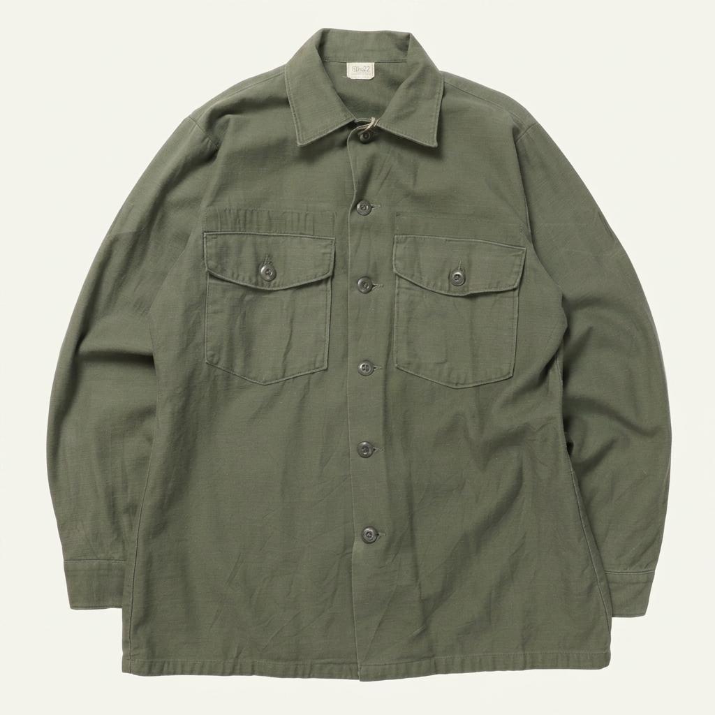 US Army OG-107 Fatigue Field Shirts 1