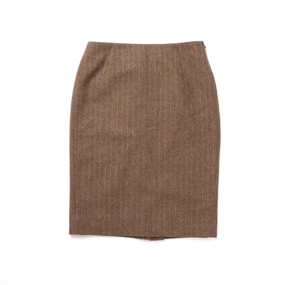 랄프로렌  Ralph Lauren Wool Midi Skirt 2