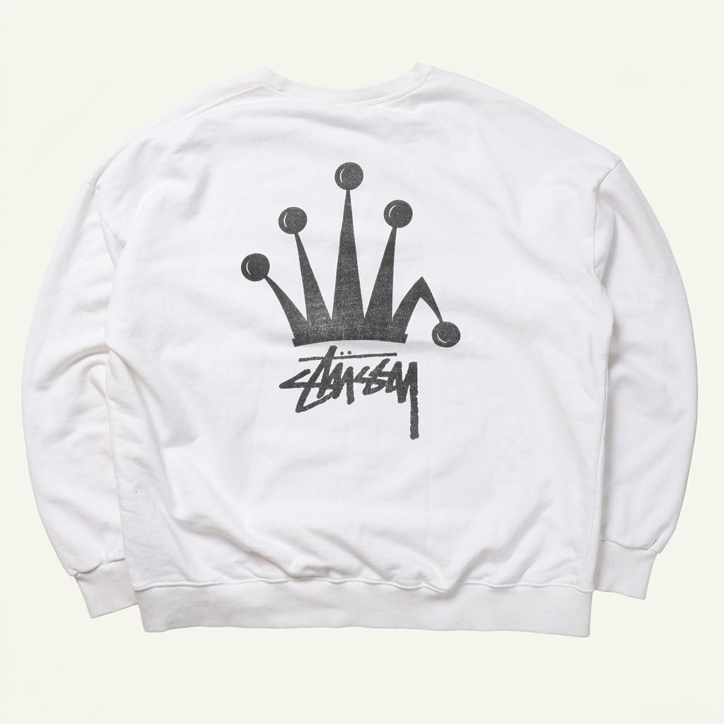 스투시 Stussy Logo Sweatshirt 1