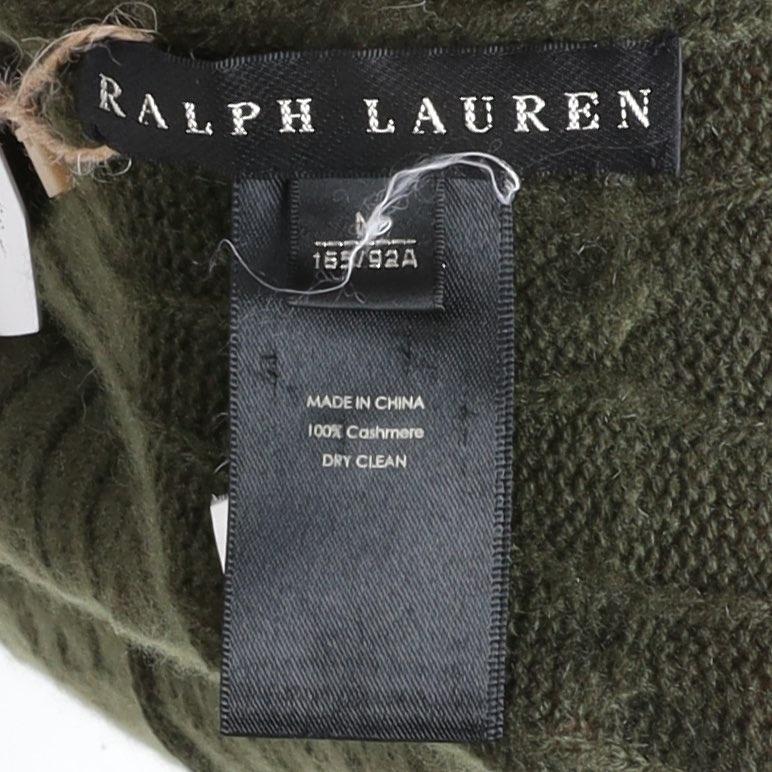 랄프 로렌 Ralph Lauren Cashmere Cable Knit Cardigan 8