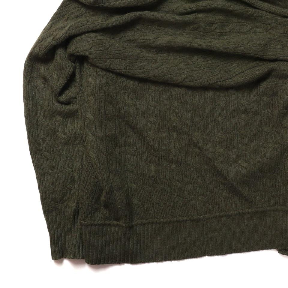 랄프 로렌 Ralph Lauren Cashmere Cable Knit Cardigan 7