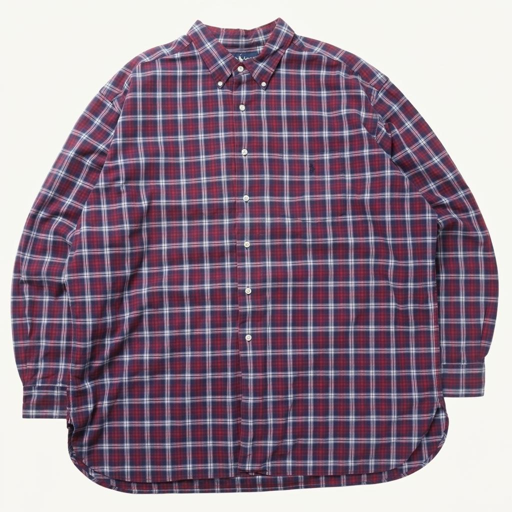 랄프 로렌 Ralph Lauren Check Pattern Shirt 1