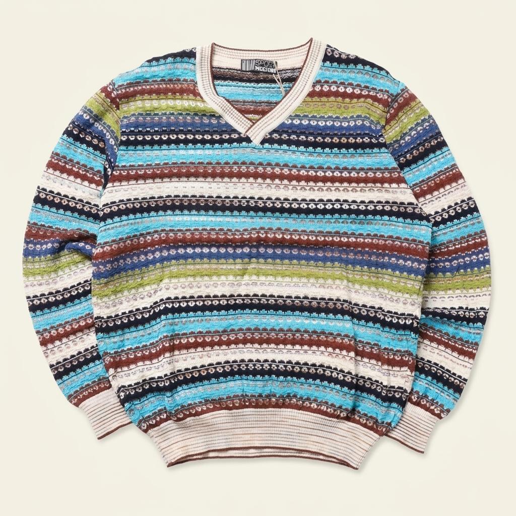 미쏘니 스포츠 Missoni Sport Fairisle Knit 1