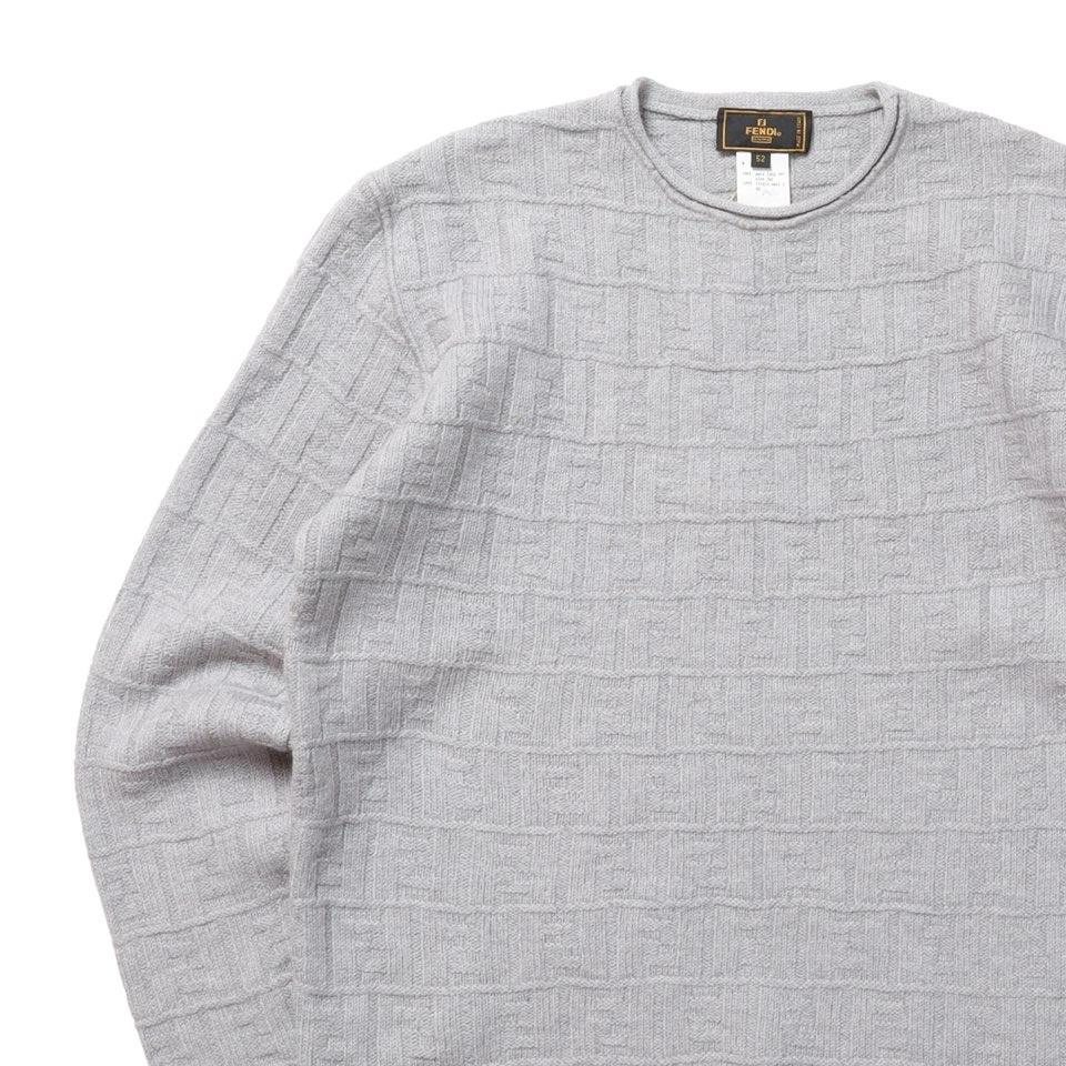 펜디 Fendi Wool Zucca Logo Knit 3