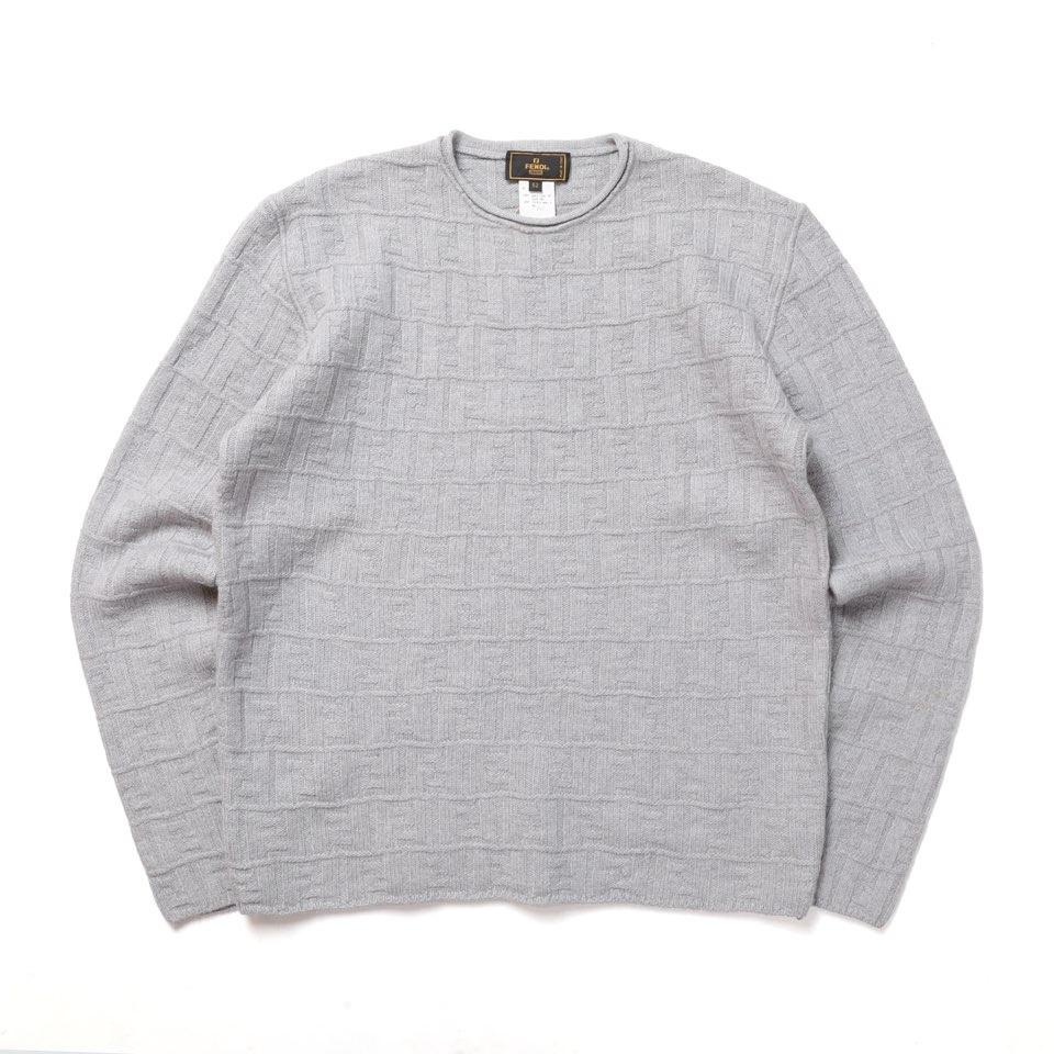 펜디 Fendi Wool Zucca Logo Knit 2