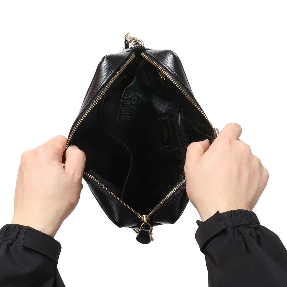 로렌 랄프로렌 Lauren Ralph Lauren Cow Hide Cross Bag 4