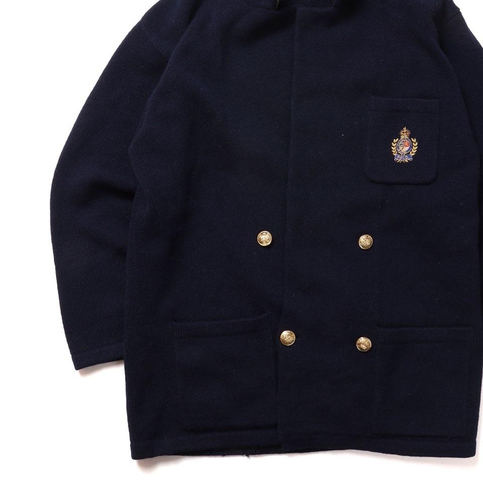 랄프로렌 Ralph Lauren Gold Button Wool Cardigan 4