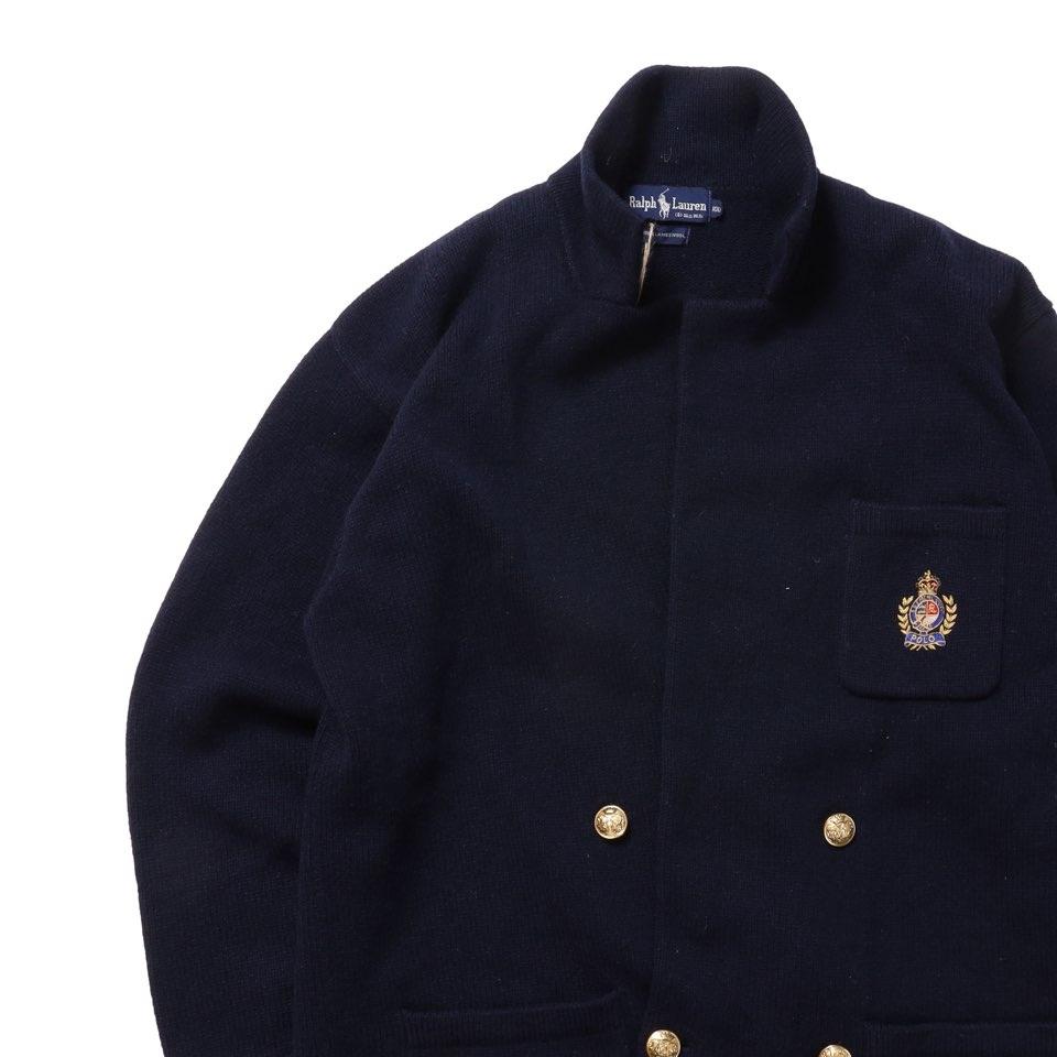 랄프로렌 Ralph Lauren Gold Button Wool Cardigan 3